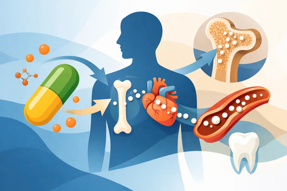 How Vitamin K2 Directs Calcium in the Body