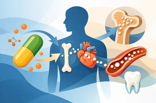 How Vitamin K2 Directs Calcium in the Body