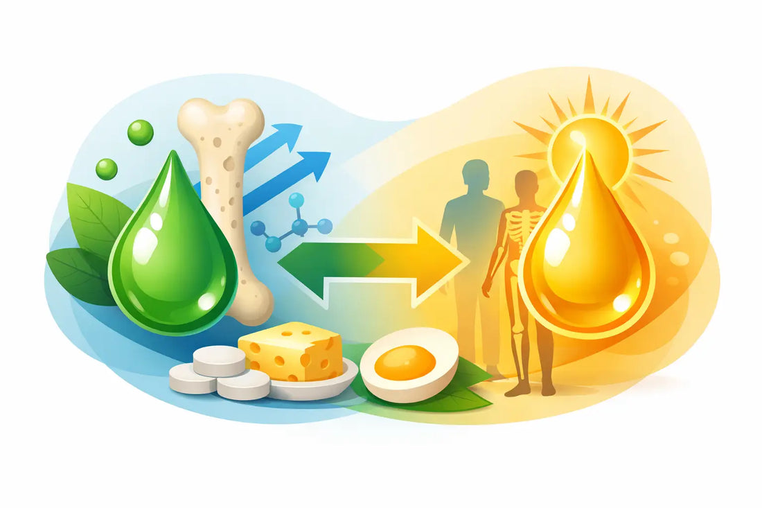 How Does Vitamin K2 Help Vitamin D3?